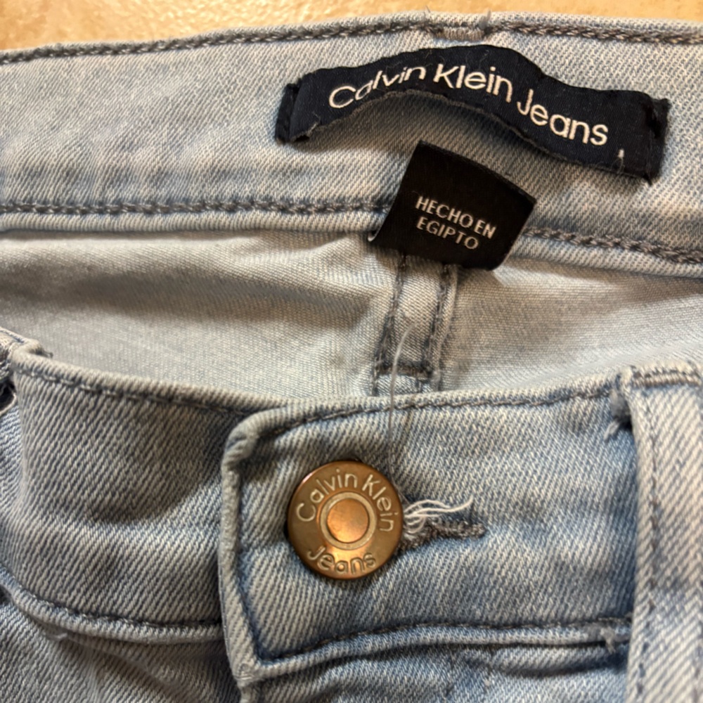 Calvin Klein women’s high waisted skinny light blue jeans size 6 - Picture 9 of 9